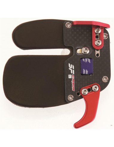 Chránič prstov na olympijský luk SF Carbon Frame Cordovan
